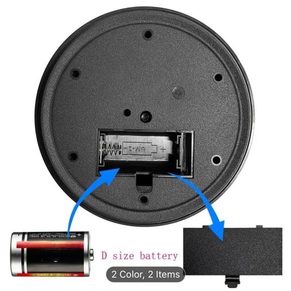 (NIB) Motorized 360° Rotating Display Stand, Black or White - Picture 6 of 14